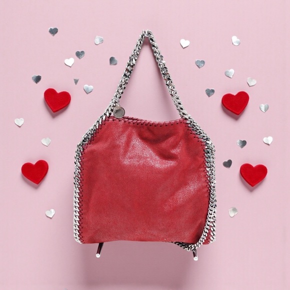 Stella McCartney Handbags - Stella McCartney Shoulder Bag Bordeaux Polyester